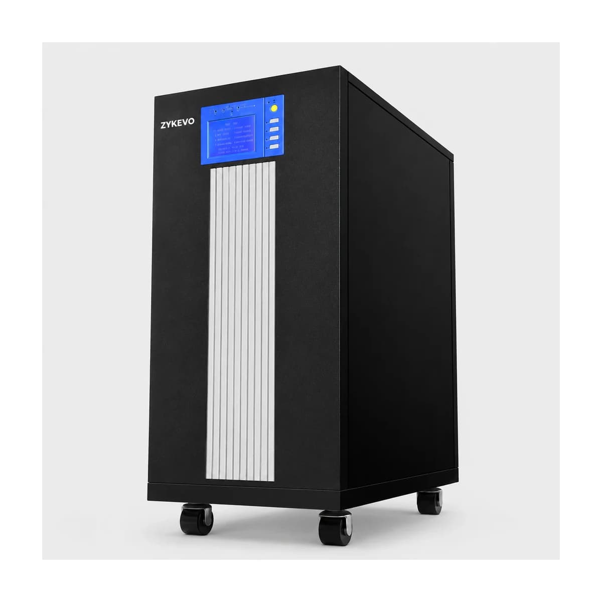 ZYKEVO FORTRESS transformer-based UPS representative cabinet with wheels